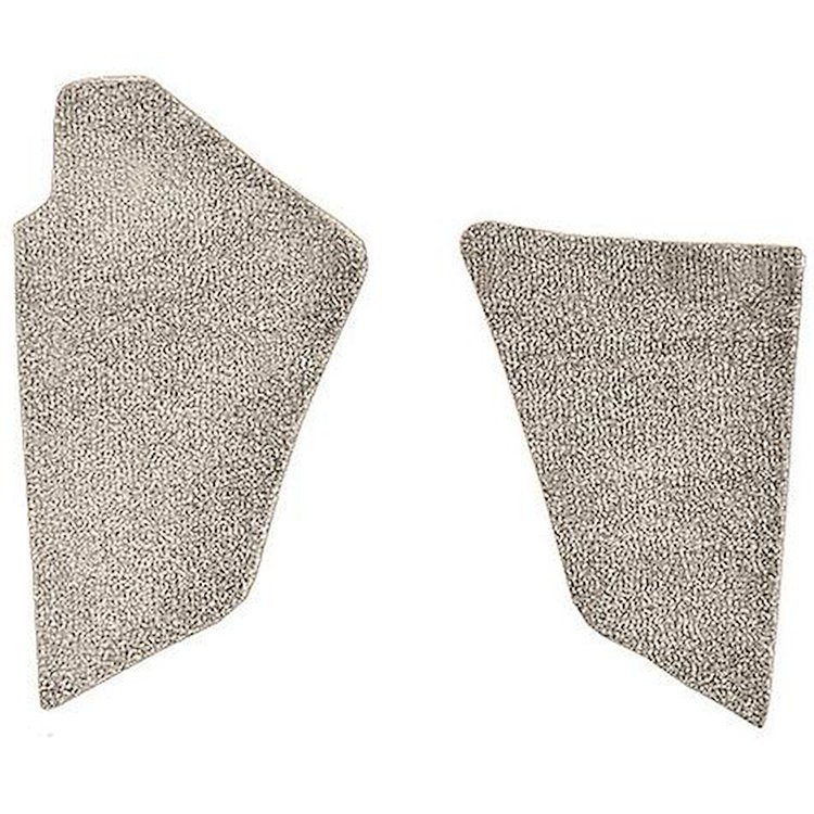 T1551668 1988-99 Chevrolet/GMC Truck; Carpet Kick Panel Inserts; w/o Cardboard Backing; Cutpile; Silver