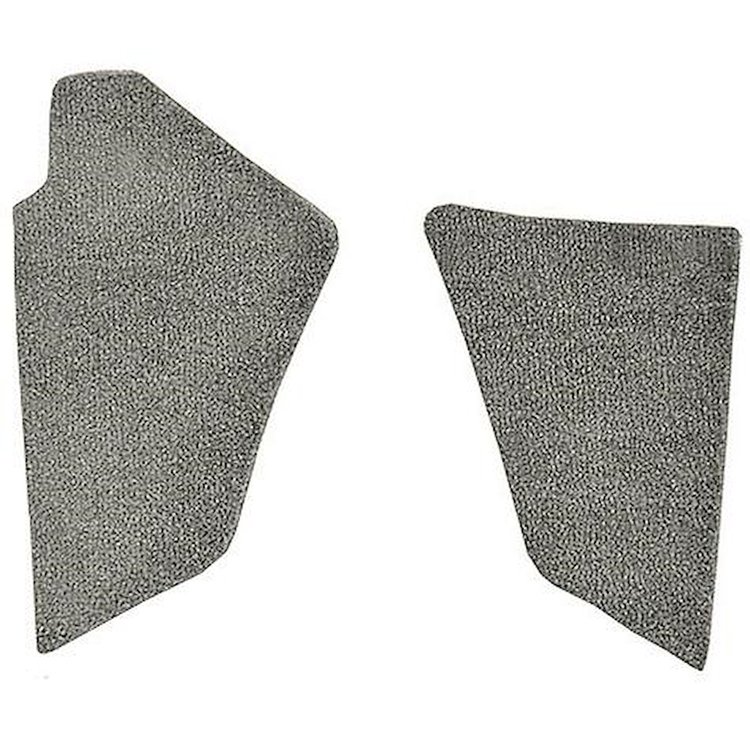 T1551694 1988-99 Chevrolet/GMC Truck; Carpet Kick Panel Inserts; w/o Cardboard Backing; Cutpile; Med Sand Gray / Neutral