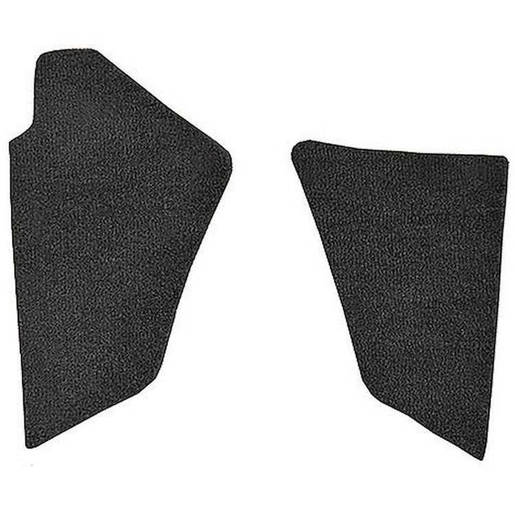 T1551696 1988-99 Chevrolet/GMC Truck; Carpet Kick Panel Inserts; w/o Cardboard; Cutpile; Ebony