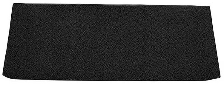 T1552201 1955-59 Chevrolet/GMC Truck; Rear Cab Wall Carpet Kit; Loop; Black