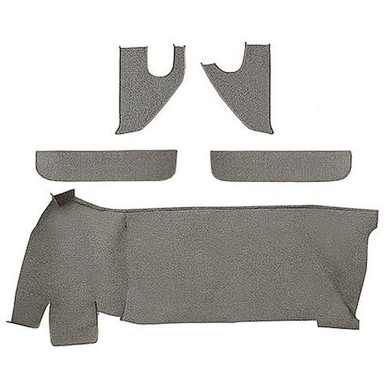 T1558044 1967-72 Chevrolet/GMC Truck; Carpet Accessory Kit; w/ Gas Tank, Door & Kick Panels; Loop; Fawn Sandalwood