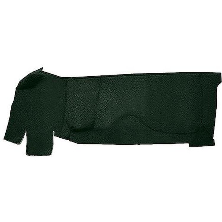 T1558113 1967-72 Chevrolet/GMC Truck; Gas Tank Cover; Cut and Sewn; Raylon Loop Material; Dark Green