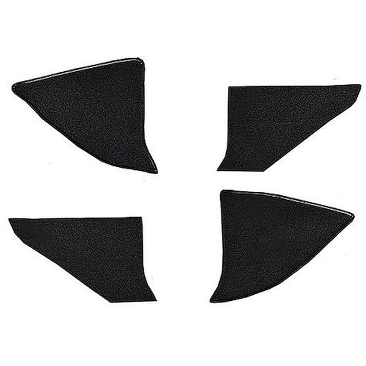 T1559001 1973-74 Blazer/Jimmy; Carpet Kick Panel Inserts; w/o Cardboard Backing; Loop; Black