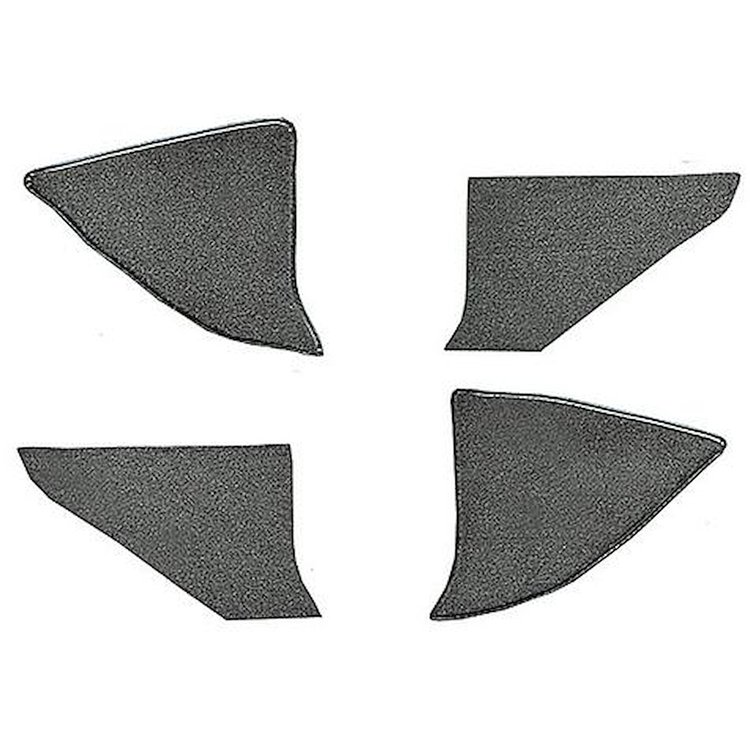 T1559035 1973-74 Blazer/Jimmy; Carpet Kick Panel Inserts; w/o Cardboard Backing; Loop; Gunmetal Gray
