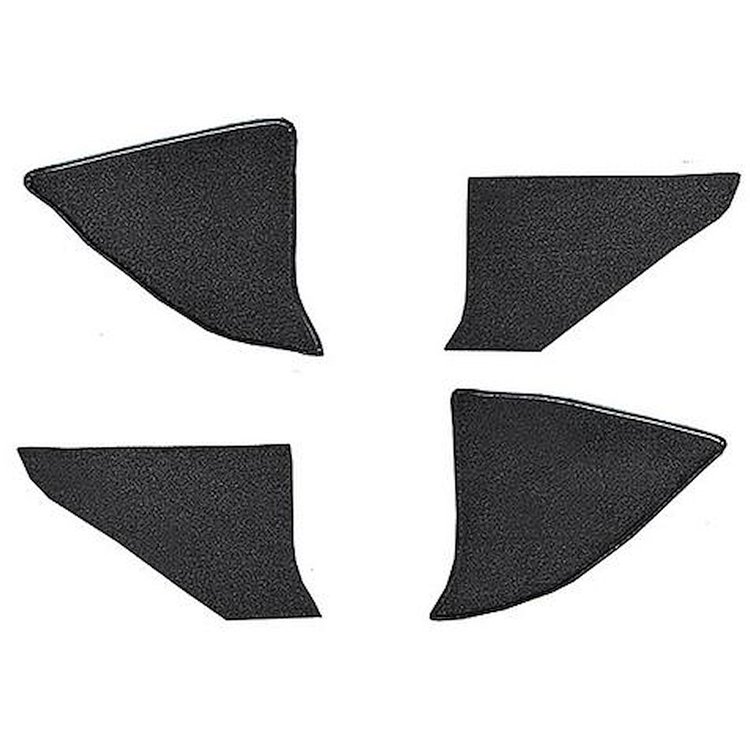 T1559157 1974-91 Blazer/Jimmy; Carpet Kick Panel Inserts; w/ Cardboard Backing; Cutpile; Charcoal