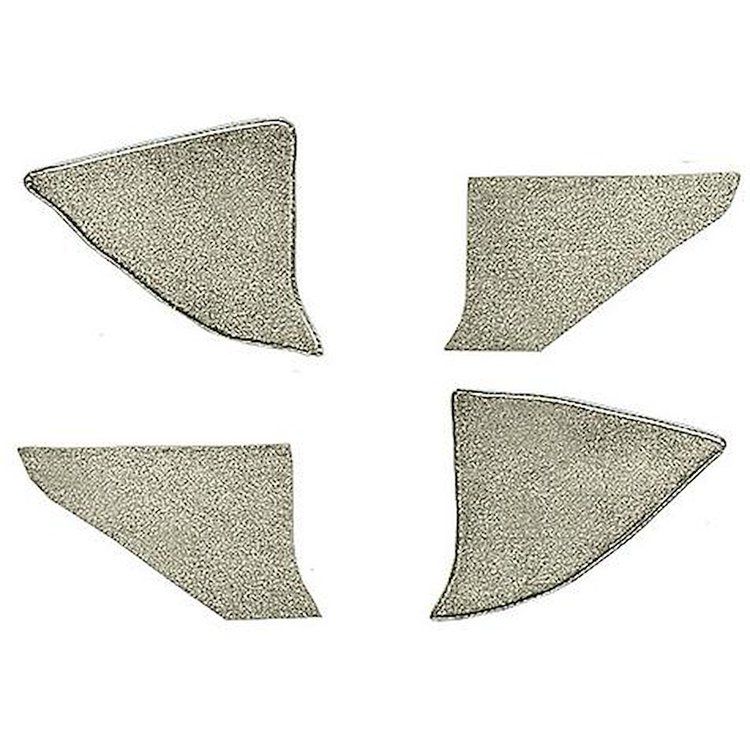 T1559174 1974-91 Blazer/Jimmy; Carpet Kick Panel Inserts; w/ Cardboard Backing; Cutpile; Saddle / Biscuit