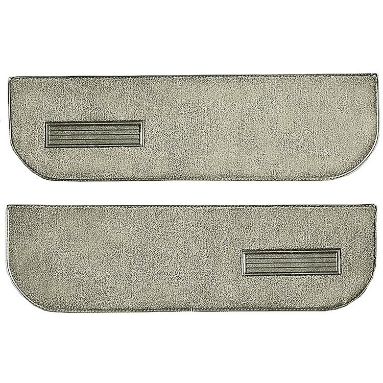 T1559874 1974-91 Blazer/Jimmy; Carpet Door Panel Inserts; w/ Cardboard Backing; w/ Vents; 2-Piece; Cutpile; Saddle / Biscuit