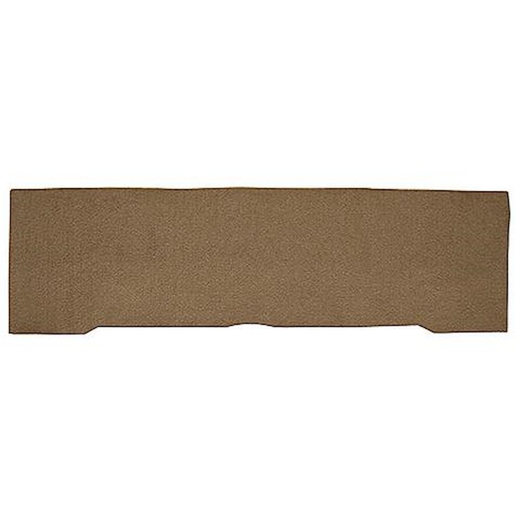 T1716218 1988-99 Chevrolet/GMC Truck; Rear Cab Wall Carpet Kit; Cutpile; Saddle