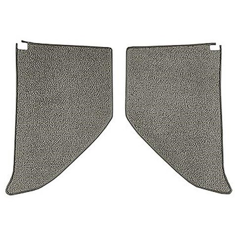 T1724344 1964-66 Chevrolet/GMC Truck; Carpet Kick Panel Inserts; w/ Cardboard Backing; Loop; Fawn Sandalwood