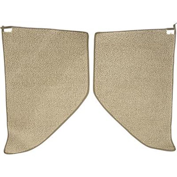 T1724444 1964-66 Chevrolet/GMC Truck; Carpet Kick Panel Inserts; w/o Cardboard Backing; Loop; Fawn Sandalwood