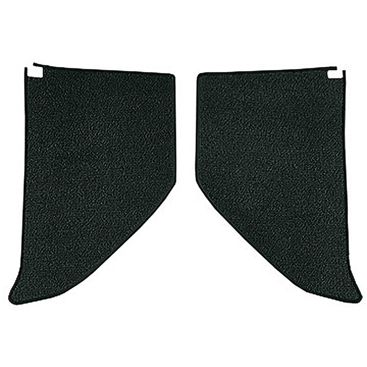 T1724485 1964-66 Chevrolet/GMC Truck; Carpet Kick Panel Inserts; w/o Cardboard Backing; Loop; Blue Green