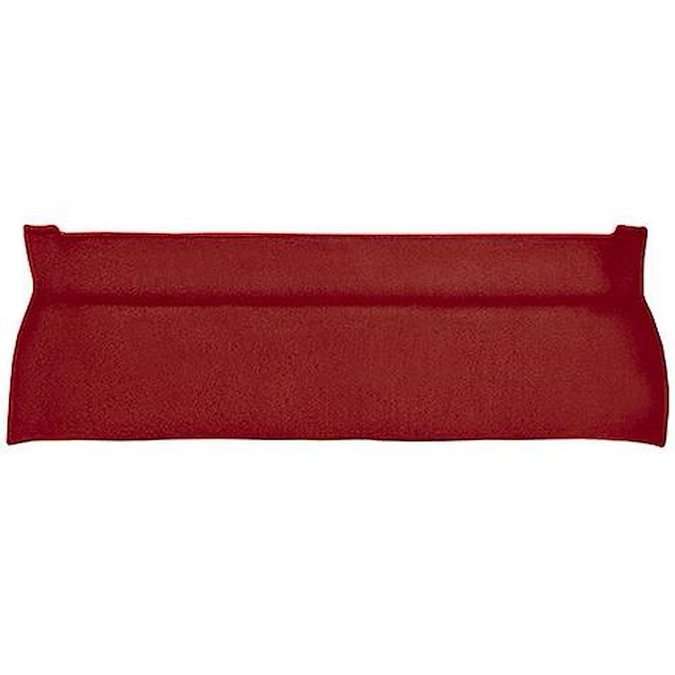 T1749121 1974-87 Chevrolet/GMC Truck; Regular Cab; Rear Wall Carpet; Cutpile; Oxblood