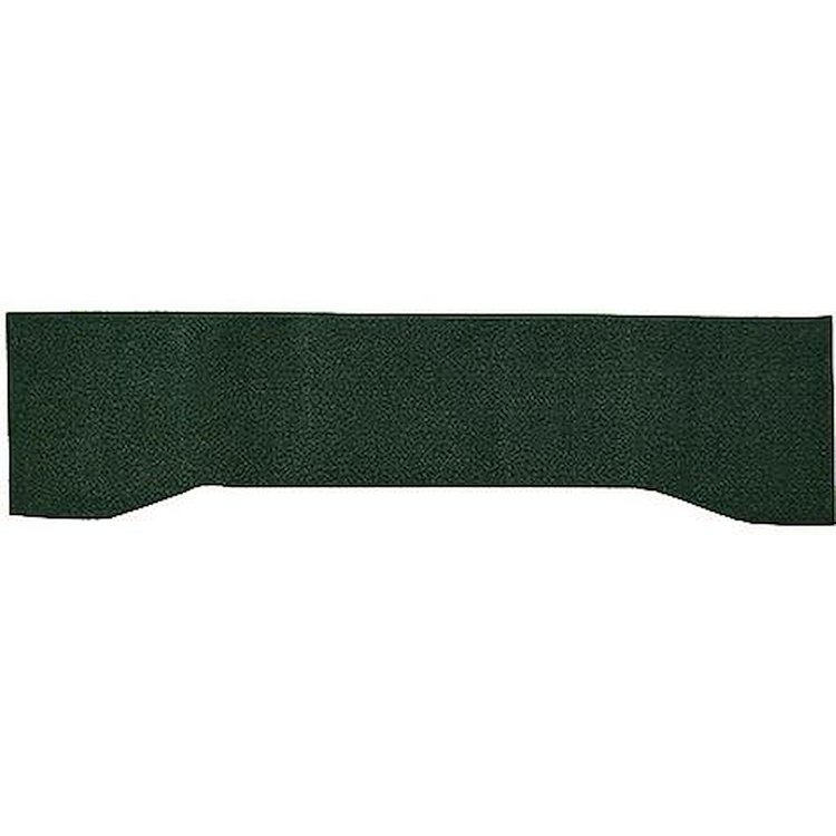 T1768413 1967-72 Chevrolet/GMC Truck; Regular Cab; Rear Wall Carpet Kit; Loop; Dark Green