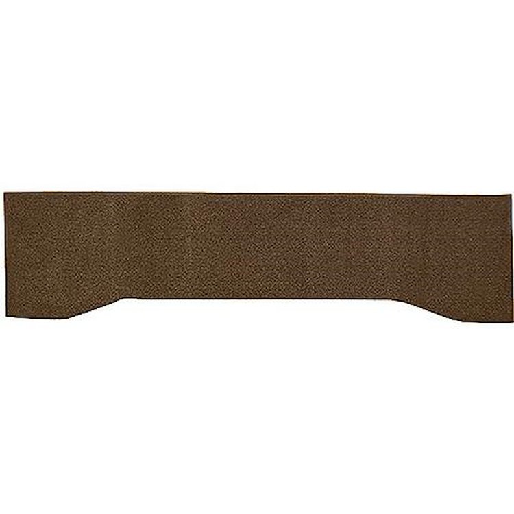 T1768418 1967-72 Chevrolet/GMC Truck; Regular Cab; Rear Wall Carpet Kit; Loop; Dark Saddle