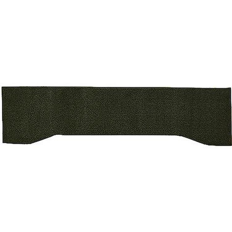 T1768438 1967-72 Chevrolet/GMC Truck; Regular Cab; Rear Wall Carpet Kit; Loop; Dark Olive Green