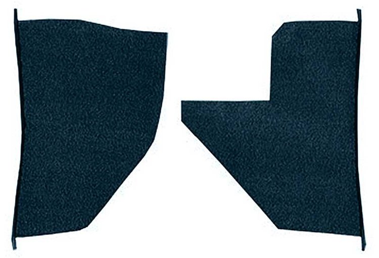 T1769212 1955-59 Chevrolet/GMC Truck; Carpet Kick Panel Inserts; w/o Cardboard Backing; Daytona; Dark Blue