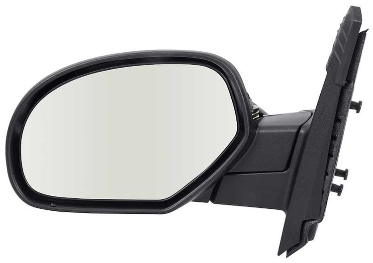 T307039 2007-13 Chevrolet/GMC Tahoe, Suburban, Yukon; Power Mirror; Heated;10-head, 5-pin; Without Puddle Light; Black; Paint To