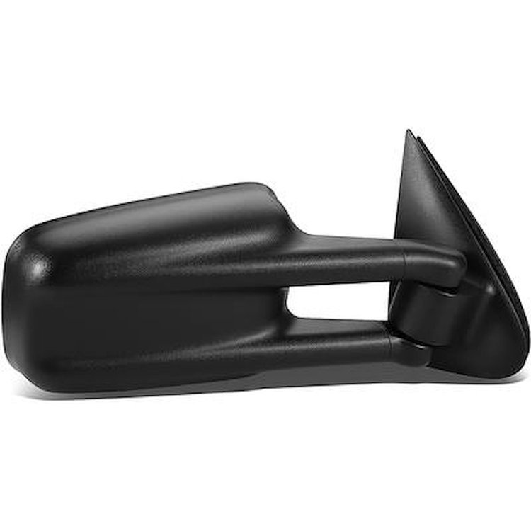 T307052 Manual Towing Mirror; Camper Style; 1999-07 Chevrolet/GMC Silverado, Sierra; 2000-06 SUV; Without Wide Angle Glass