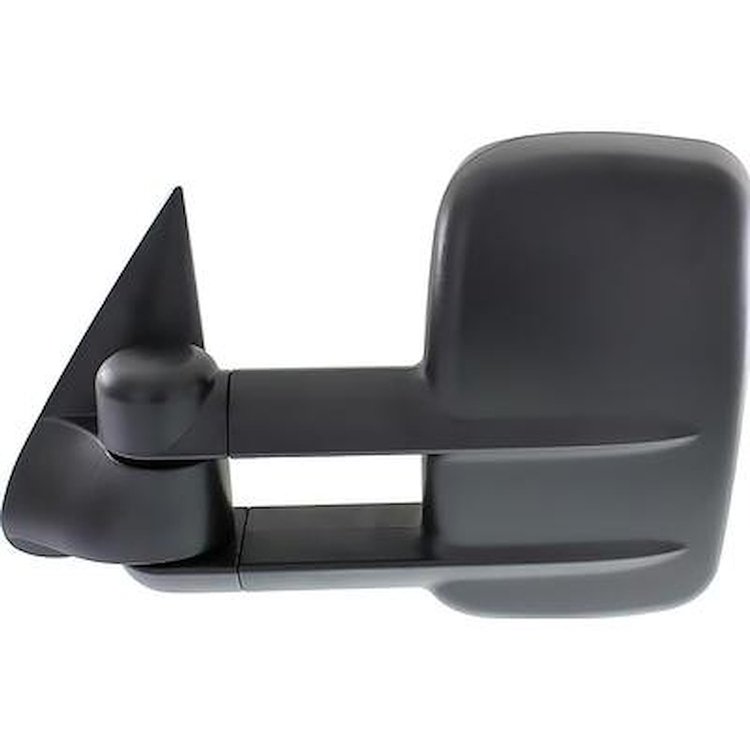 T307054 Textured Black Finish; 1999-02 Chevrolet/GMC Silverado, Sierra; 2000-02 SUV; Manual Towing Mirror; LH