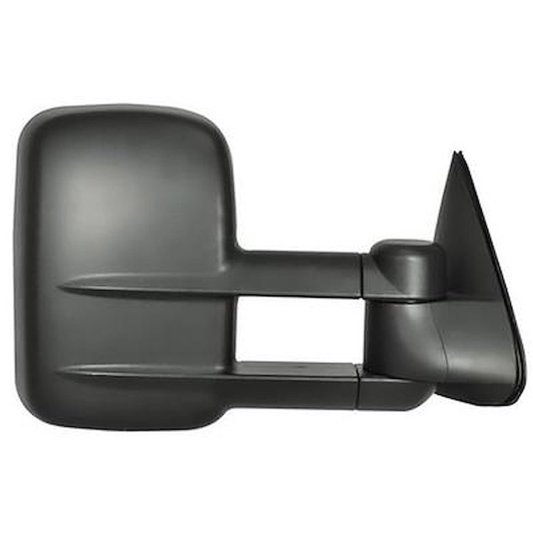 T307055 Textured Black Finish; 1999-02 Chevrolet/GMC Silverado, Sierra; 2000-02 SUV; Manual Towing Mirror; RH