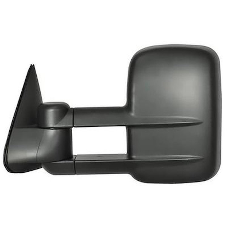T307056 Heated Power Towing Mirror; 1999-02 Chevrolet/GMC Silverado, Sierra; 2000-02 SUV; Textured Black Finish; LH
