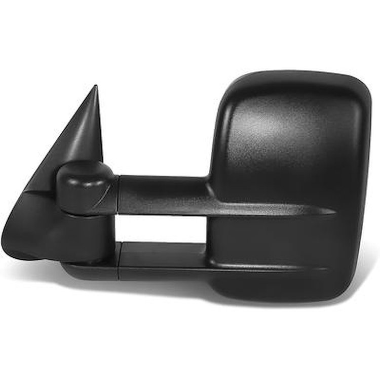 T307058 Power Towing Mirror Heated; 2003-07 Chevrolet/GMC Silverado, Sierra; 2003-06 SUV; Textured Black Finish; LH