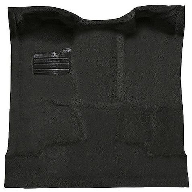 T3204501 1988-02 Chevrolet/GMC Regular Cab Truck; 2WD/4WD; Full Floor Molded Vinyl Floor Mat Kit; Black