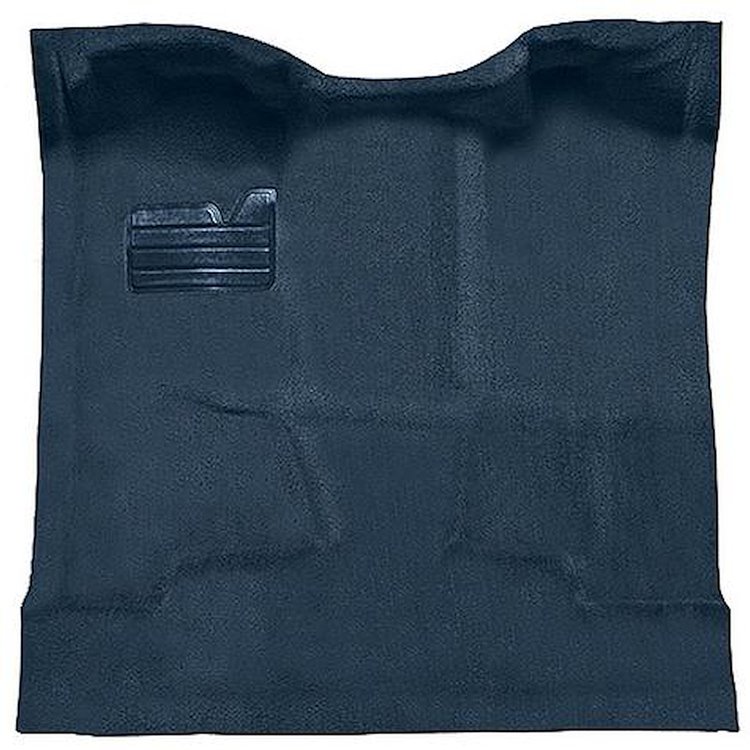 T3204541 1988-02 Chevrolet/GMC Regular Cab Truck; 2WD/4WD; Full Floor Molded Vinyl Floor Mat Kit; Medium Blue