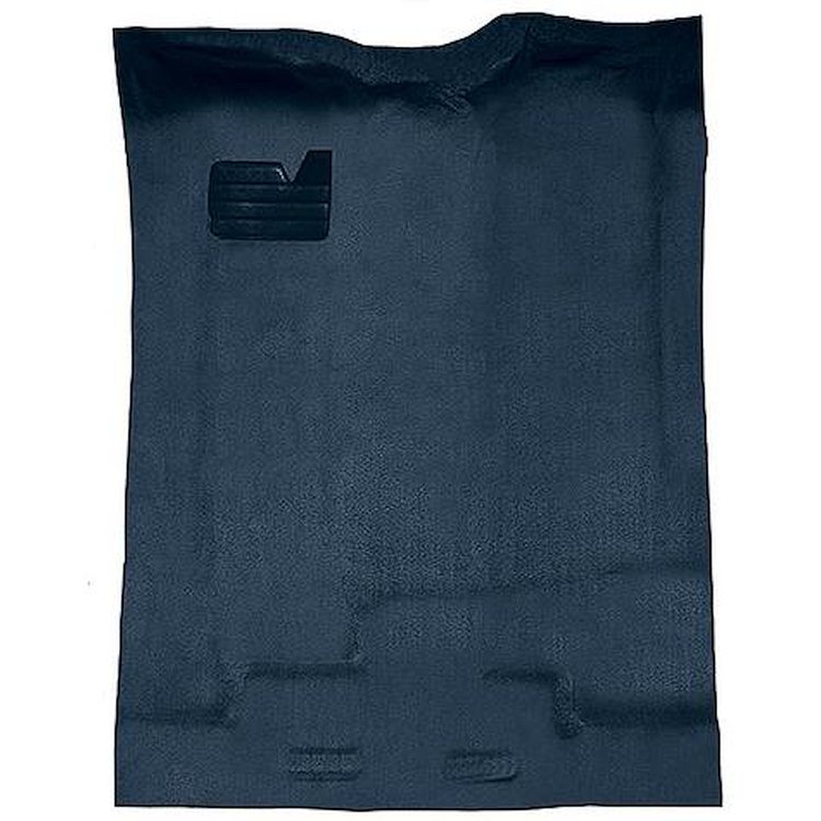 T3204641 1988-02 Chevrolet/GMC Extra Cab Truck; 2WD/4WD; Full Floor Molded Vinyl Floor Mat Kit; Medium Blue