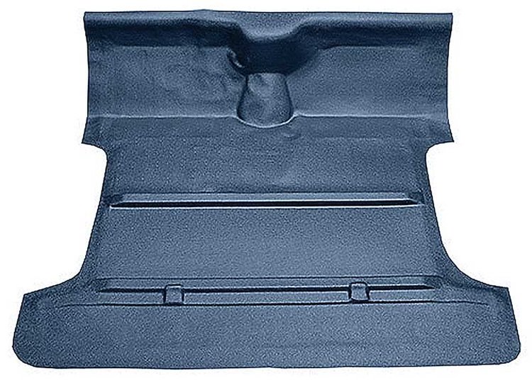 T3207441 1955-59 GM Pickup; Reg Cab; Molded Vinyl Flooring Kit; w/o Holes; Auto/3-Speed; Low Hump; 2WD; Medium Blue