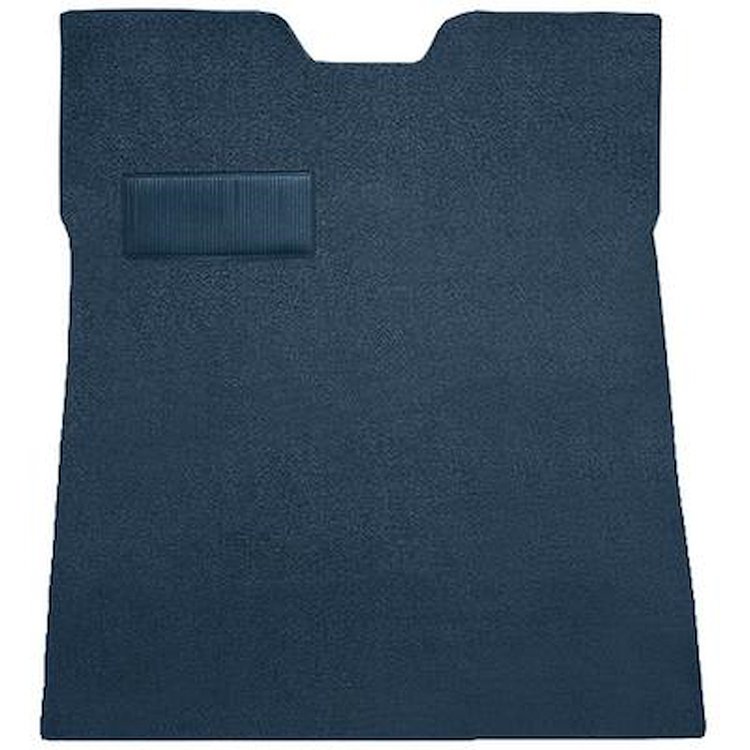 T3760541 1947-55 GM Pickup; Reg Cab; Die-Cut Vinyl Flooring Kit; w/o Seat Riser; Auto/3-Speed; Low Hump; 2WD; Medium Blue