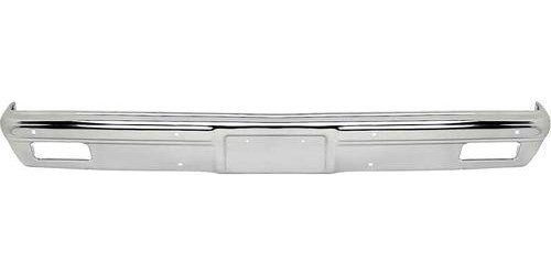 T70005 Front Bumper 1981-82 Chevy Piclup, Blazer, Suburban; Chrome; OE Style; w/o Impact Strip Holes; OER