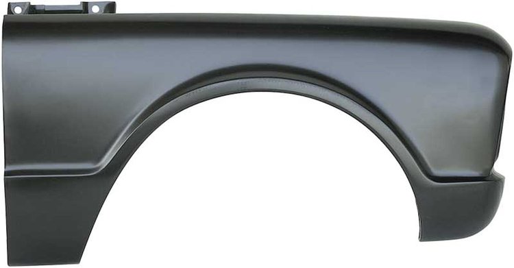 T70111 1967 Chevrolet, GMC Pickup, Suburban Truck; Front Fender; Passenger Side; EDP Coated