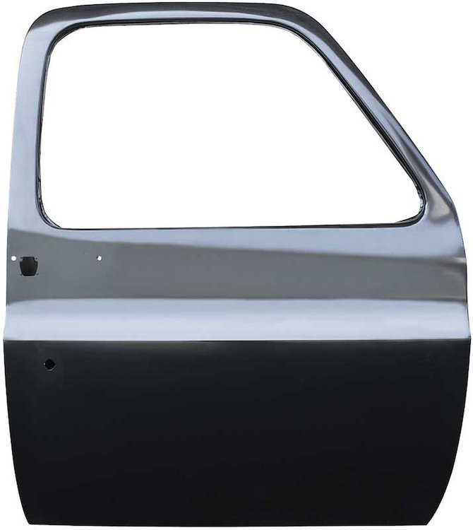 T70131 Front Door Shell 1977-91 Chevrolet, GMC Truck; Passenger Side; EDP Coated