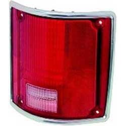 T70268 1973-91 Chevrolet/GMC Truck Tail Lens with Trim; RH