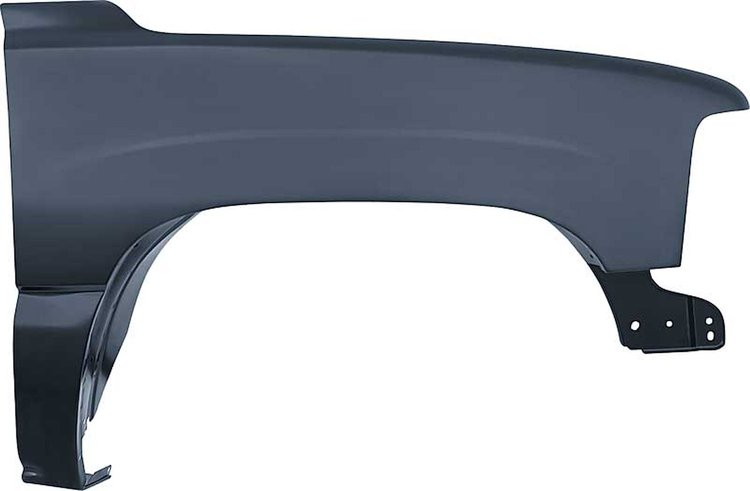T70332 1999-02 Silverado, 2000-06 Tahoe, Suburban; Front Fender; Passenger Side; EDP Coated