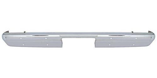 T70396 Rear Bumper 1981-91 Chevy, GMC Fleetside Pickup Jimmy, Blazer, Suburban; w/o Impact Strip Holes; Chrome