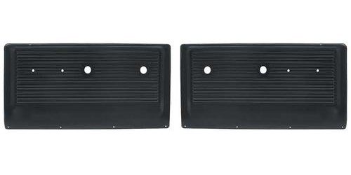 T70411 1967-71 Chevy Pickup, Blazer, Suburban; Interior Front Door Panels; Stamped Steel; C10; Pair