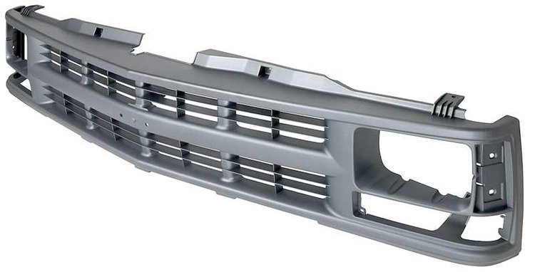 T70464 Grille for 1994-2002 Chevrolet C/K Series Truck/SUV [With Emblem Provision, Paint to Match, Reproduction]