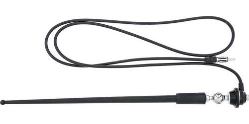 T70468 Rubber Antenna Mast and Cable Assembly for 1973-1991 Chevrolet, GMC Truck [Fender Mounted]