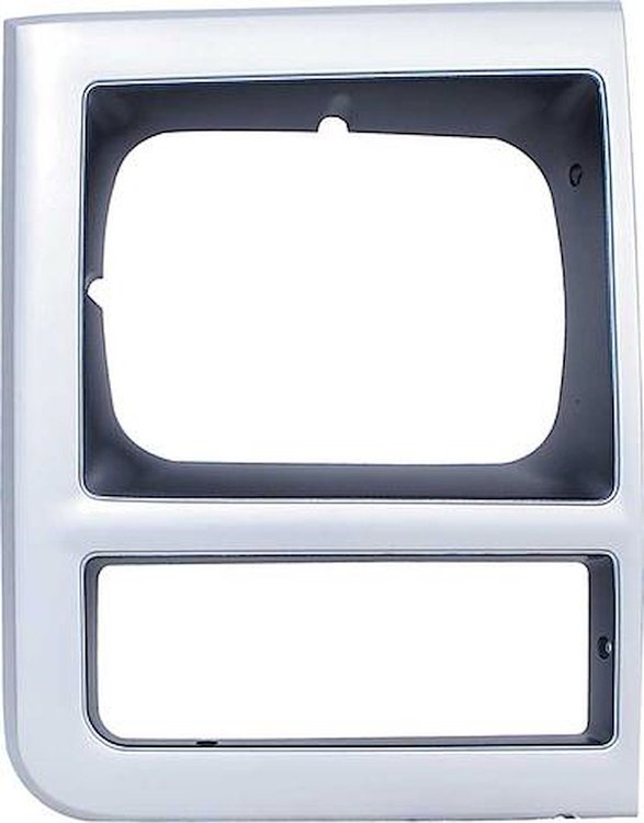 T70558 1989-91 Chevrolet Pickup, Blazer, Suburban R/V ; Headlamp Bezel; w/Single Headlamp; Passenger Side