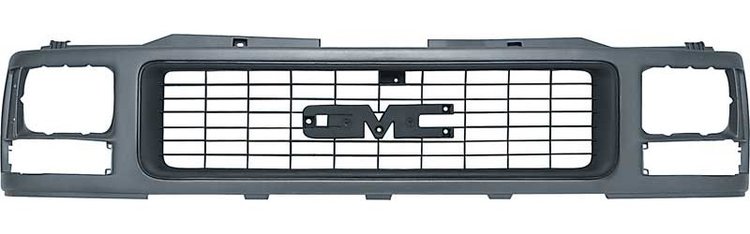 T70614 Front Grille with Sealed Beam Headlamps 1994-02 GMC Truck C2500, Yukon, Jimmy