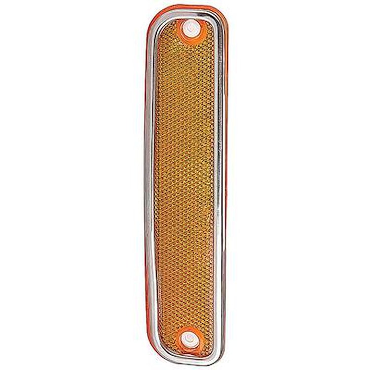T70673 1973-80 Chevrolet/GMC Truck Front Side Marker Lamp with Bright Trim