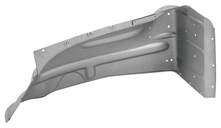 T70675W Inner Front Fender Skirt for 1947-1955 Chevy/GMC Trucks, Suburban [Right/Passenger Side]