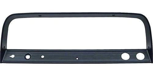 T70692 1964-66 Chevrolet Pickup; Dash Instrument Panel Bezel; Black