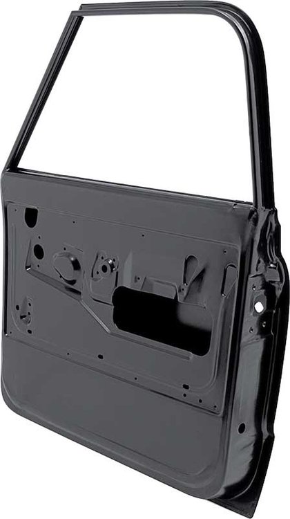 T70695 1967-71 Chevrolet, GMC Pickup Truck; Complete Door Shell; Passenger Side; EDP Coated