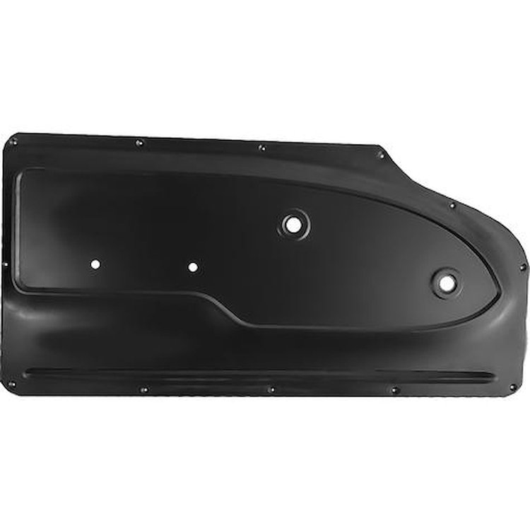 T70713 1960-63 Chevrolet, GMC Pickup, Suburban; Interior Door Panel; Stamped Steel; Paintable; LH Driver Side