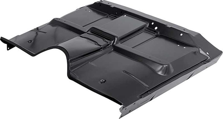 T70736 1967-72 Chevrolet, GMC Pickup; Full Cab Floor Pan; C10,C20,C30; Low Hump; w/o Braces; EDP Coated