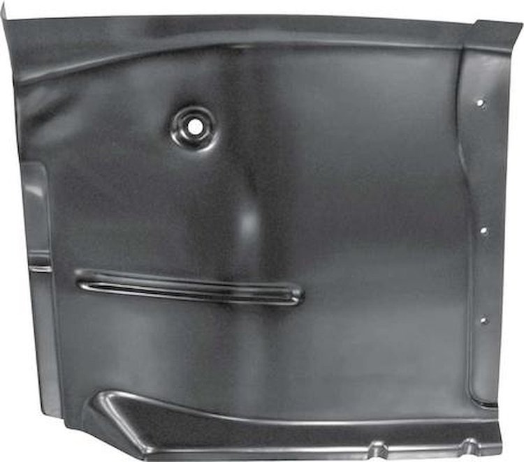 T70818 1960-62 Chevrolet, GMC Truck; OE Style Front Cab Floor Half; with Backing Plate; LH