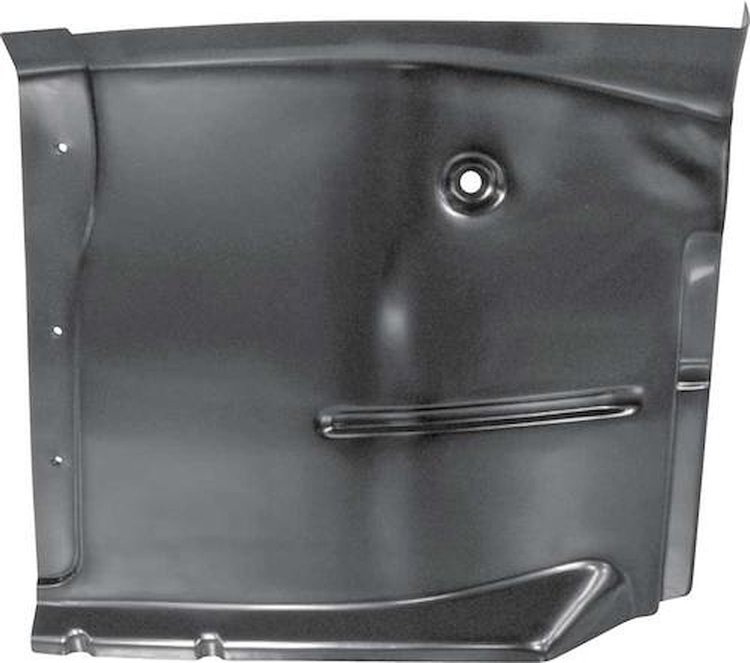 T70819 1960-62 Chevrolet, GMC Truck; OE Style Front Cab Floor Half; with Backing Plate; RH